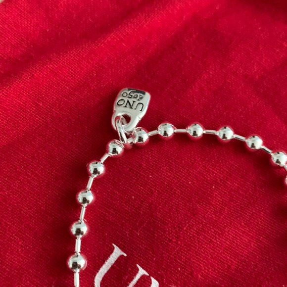 UNO de 50 EMOTIONS BRACELET Silver balls lucky charm - Picture 6 of 6